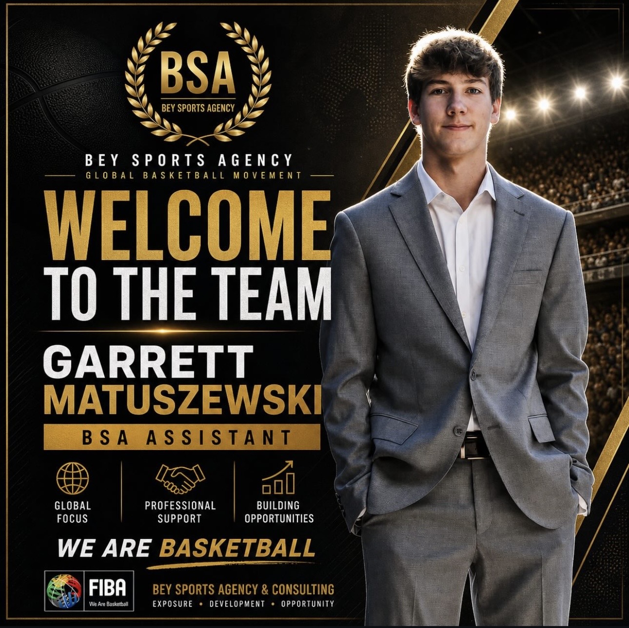 Garrett Matuszewski — BSA Assistant, Marketing & Partnerships